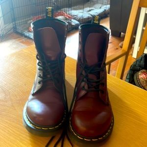 Classic Dr. Marten 1460 cherry red
